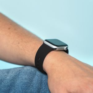 iMoshion Bracelet silicone Fitbit Versa 4 / 3 / Sense (2) - Noir
