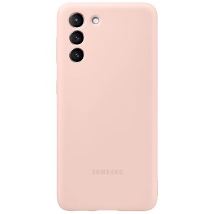 Samsung Original Coque en silicone Samsung Galaxy S21 - Rose