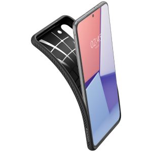 Spigen Coque Liquid Air Samsung Galaxy S21 - Noir
