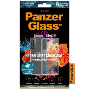 PanzerGlass ClearCase AntiBacterial Samsung Galaxy S21 - Transparent
