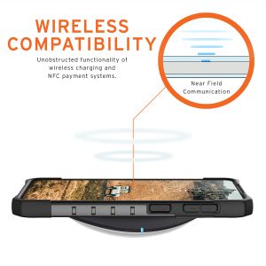 UAG Coque Pathfinder Samsung Galaxy S21 - Argent