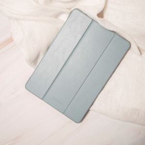 Selencia Coque en cuir vegan Trifold Book iPad 9 (2021) 10.2 pouces / iPad 8 (2020) 10.2 pouces / iPad 7 (2019) 10.2 pouces 