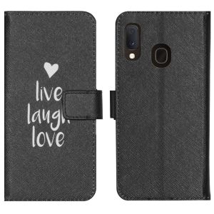 iMoshion Coque silicone design Samsung Galaxy A20e - Live Laugh Love