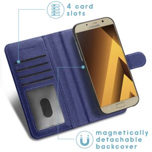 iMoshion Porte-monnaie de luxe Samsung Galaxy A5 (2017) - Bleu foncé