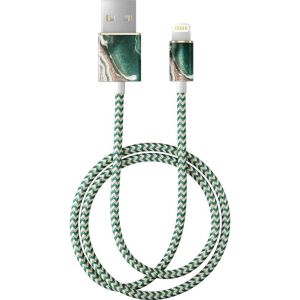 iDeal of Sweden Fashion Lightning vers câble USB - 1m - Golden Jade Marble