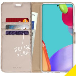 Accezz Étui de téléphone Wallet Samsung Galaxy A52(s) (5G/4G) - Dorée