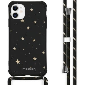 iMoshion Coque Design avec cordon iPhone 11 - Stars Gold