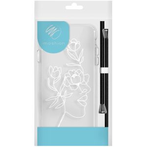 iMoshion Coque Design avec cordon iPhone 12 (Pro) - Woman Flower