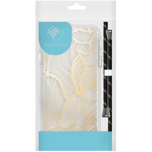 iMoshion Coque Design avec cordon iPhone 12 (Pro) - Golden Leaves