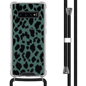 iMoshion Coque Design avec cordon Samsung Galaxy S10 Plus - Panther Illustration