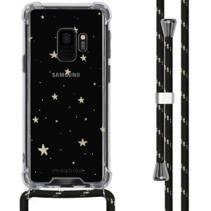 iMoshion Coque Design avec cordonSamsung Galaxy S9 - Stars Gold