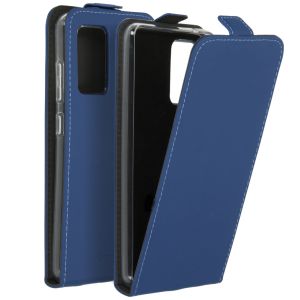 Accezz Étui à rabat Samsung Galaxy A52(s) (5G/4G) - Bleu foncé
