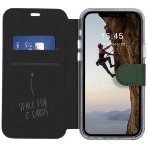 Accezz Étui de téléphone Xtreme Wallet iPhone 12 (Pro) - Vert foncé