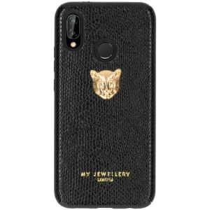 My Jewellery Coque silicone Tiger Huawei P20 Lite - Noir