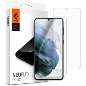 Spigen Protection d'écran Neo Flex Solid HD Duo Pack Galaxy S21Plus