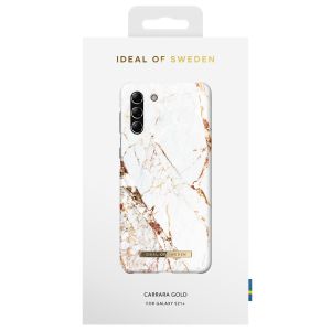 iDeal of Sweden Coque Fashion Samsung Galaxy S21 Plus - Carrara Gold