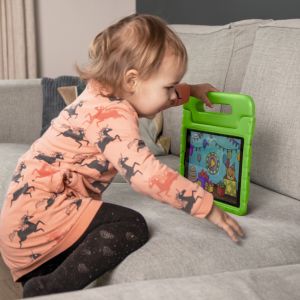 iMoshion Coque kidsproof avec poignée iPad Air 5 (2022) / Air 4 (2020) - Vert
