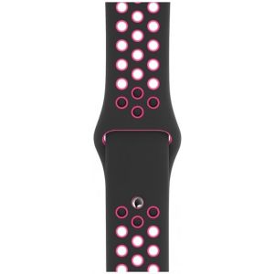 Apple Nike Sport bracelet Apple Watch 1-7 / SE - 38/40/41 mm - Black / Pink Blast