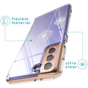 iMoshion Coque Design Samsung Galaxy S21 Plus - Dandelion