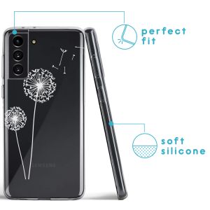 iMoshion Coque Design Samsung Galaxy S21 - Dandelion