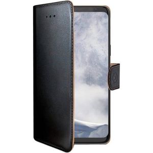 Celly Coque de téléphone Wally Galaxy S9 - Noir