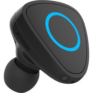 Celly Casque Bluetooth + Chargeur de voiture - Noir