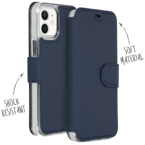 Accezz Étui de téléphone Xtreme Wallet iPhone 12 Mini - Bleu foncé
