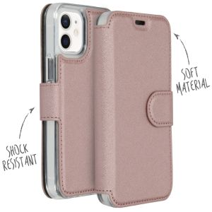 Accezz Étui de téléphone Xtreme Wallet iPhone 12 Mini - Rose