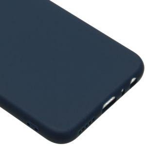 iMoshion Coque Couleur Xiaomi Redmi Note 8T - Bleu foncé