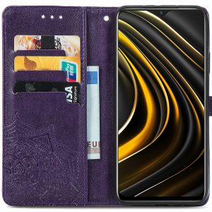 iMoshion Etui de téléphone Mandala Xiaomi Poco M3 - Violet
