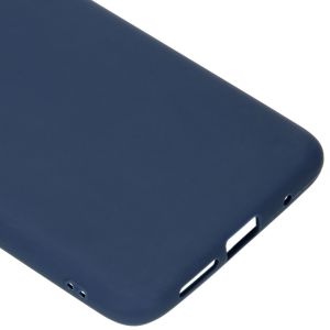 iMoshion Coque Couleur Xiaomi Poco M3 - Bleu foncé
