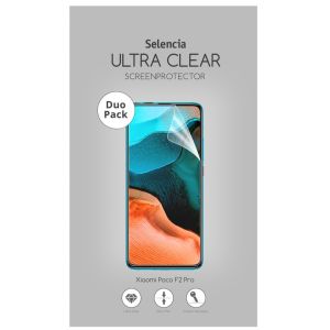 Selencia Protection d'écran Duo Pack Ultra Clear Xiaomi Poco F2 Pro
