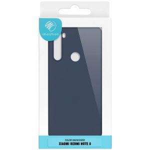 iMoshion Coque Couleur Xiaomi Redmi Note 8 / Note 8 (2021) - Bleu foncé