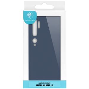 iMoshion Coque Couleur Xiaomi Mi Note 10 (Pro) - Bleu foncé