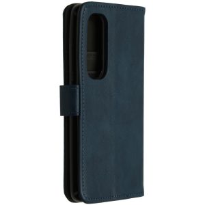 iMoshion Étui de téléphone portefeuille Luxe Xiaomi Mi Note 10 Lite - Bleu foncé