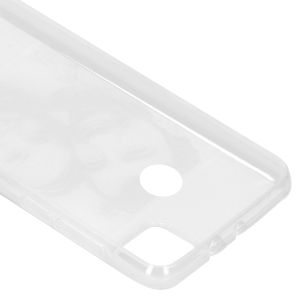Concevez votre propre coque en gel Motorola Moto G9 Power - Transparent