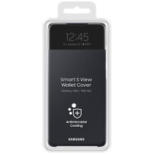 Samsung Original Coque S View Samsung Galaxy A52(s) (5G/4G) - Noir