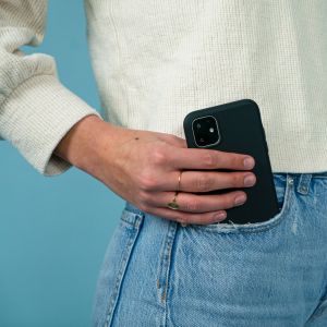 iMoshion Coque Couleur OnePlus 9 - Noir