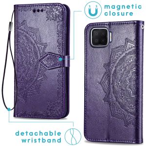 iMoshion Etui de téléphone Mandala Oppo A73 (5G) - Violet