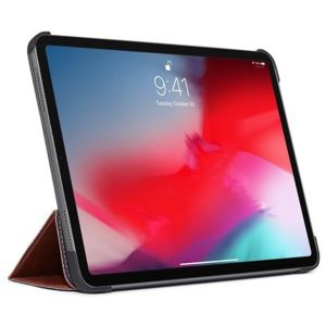 Decoded Coque en cuir Slim iPad 9 (2021) 10.2 pouces / iPad 8 (2020) 10.2 pouces / iPad 7 (2019) 10.2 pouces - Brun