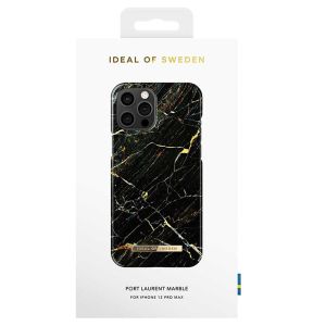 iDeal of Sweden Coque Fashion iPhone 12 Pro Max - Port Laurent Marble