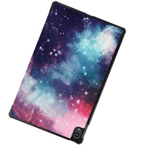 iMoshion Coque tablette Design Trifold  Lenovo Tab P11 / P11 Plus - Space