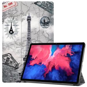 iMoshion Coque tablette Design Trifold  Lenovo Tab P11 / P11 Plus - Paris