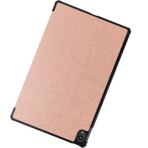 iMoshion Coque tablette Trifold Lenovo Tab P11 / P11 Plus - Rose Champage
