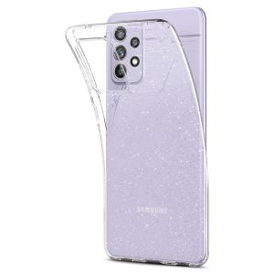 Spigen Coque Liquid Crystal Samsung Galaxy A72 - Crystal Quartz