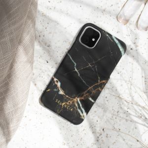 Selencia Coque Maya Fashion Samsung Galaxy S21 - Marble Black