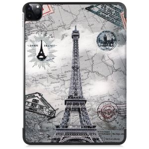iMoshion Coque tablette Design Trifold iPad Pro 11 (2018 - 2022) - Paris