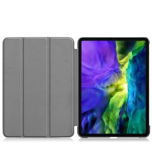 iMoshion Coque tablette Design Trifold iPad Pro 11 (2018 - 2022) - Green Plant