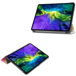 iMoshion Coque tablette Design Trifold iPad Pro 11 (2018 - 2022) - Multicolor