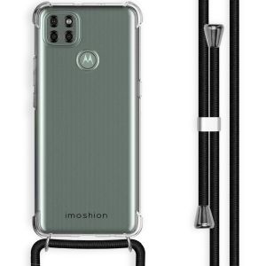 iMoshion Coque avec cordon Motorola Moto G9 Power - Noir